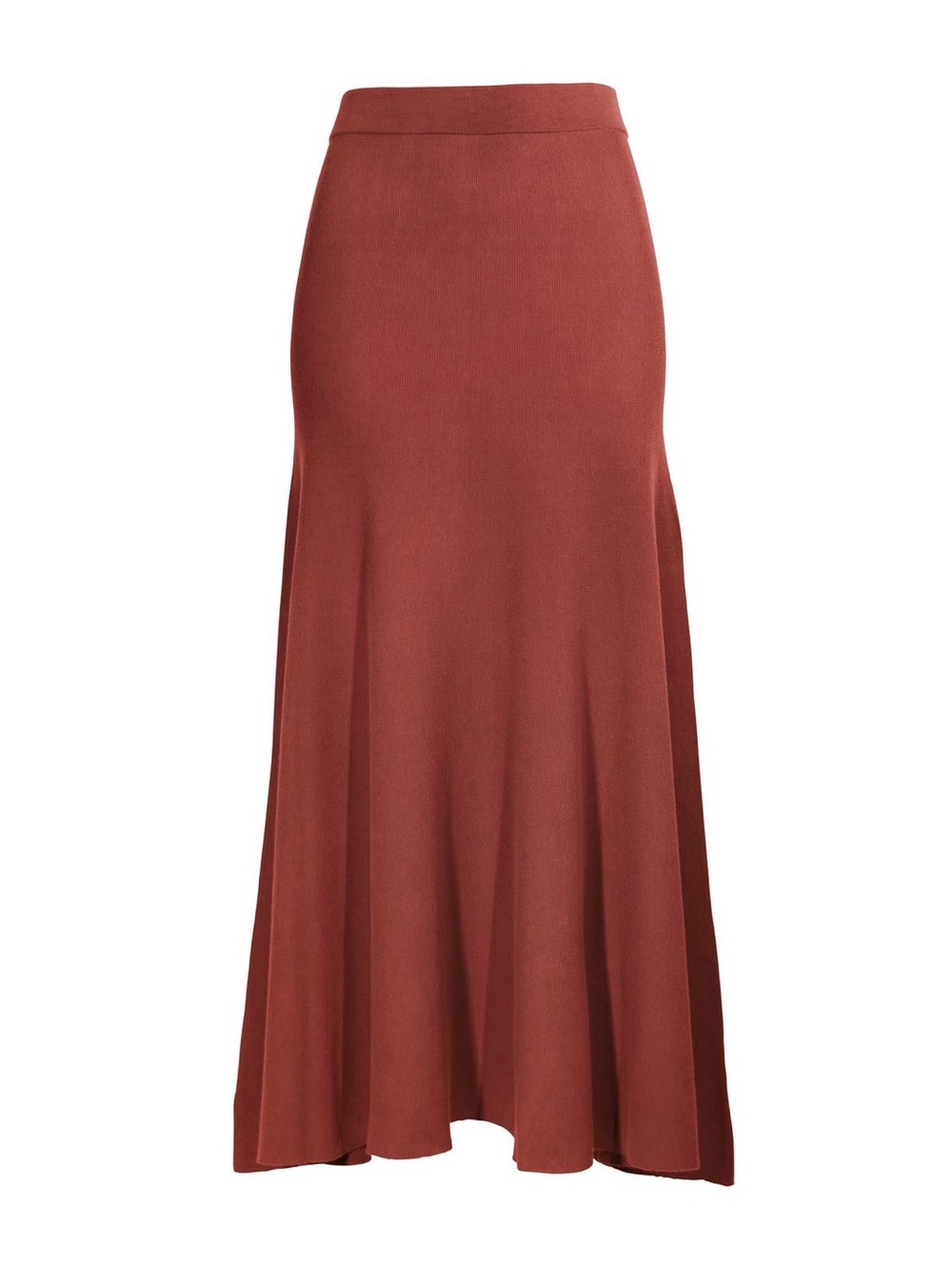 NWT Peruvian Connection Poppy Julep Skirt Coral Midi Pima Cotton XL